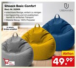 Sitzsack Basic-Comfort Angebote von Urbanara bei Netto Marken-Discount Nürnberg für 49,99 €