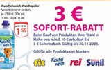 Weichspüler Angebote von Kuschelweich bei GLOBUS Kaiserslautern für 1,59 €