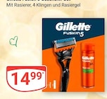 Fusion 5 Geschenk Set Angebote von Gillette bei GLOBUS Jena für 14,99 €