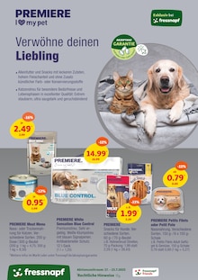 Katzenstreu im Fressnapf Prospekt "Heiße Deals für heiße Tage" mit 13 Seiten (Krefeld)
