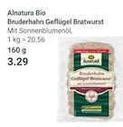 Bruderhahn Geflügel Bratwurst von Alnatura im aktuellen GLOBUS Prospekt