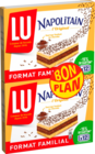 GÂTEAU FOURRÉ AU CHOCOLAT NAPOLITAIN LU - NAPOLITAIN en promo chez Auchan Hypermarché Boulogne-sur-Mer à 6,29 €