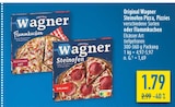 Steinofen Pizza, Pizzies oder Flammkuchen Elsässer Art Angebote von Wagner bei diska Freiberg für 1,79 €