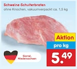 Schweine-Schulterbraten für 5,49 € bei Netto Marken-Discount im Angebot Schweine-Schulterbraten im aktuellen Netto Marken-Discount Prospekt