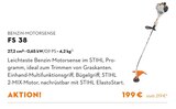 STIHL - BENZIN-Motorsense FS 38 Angebot im Prospekt BENZIN-Motorsense FS 38 bei STIHL im Prospekt "" für 199,00 €