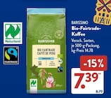 Bio-Fairtrade-Kaffee von Barissimo im aktuellen ALDI SÜD Prospekt für 7,39 €