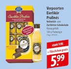 Eierlikör Pralinés Vollmilch Angebote von Verpoorten bei famila Nordost Kiel für 5,99 €