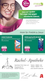 Aktueller mea - meine apotheke Apotheken Prospekt in Frauenau und Umgebung, "Unsere Januar-Angebote" mit 4 Seiten, 01.01.2026 - 31.01.2026