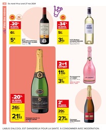 Offre Vin Bordeaux Rouge dans le catalogue Carrefour du moment à la page 40