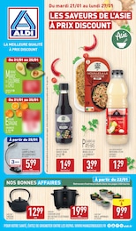 Prospectus Aldi à Corbenay: "LES SAVEURS DE L'ASIE À PRIX DISCOUNT", 47} pages, 21/01/2025 - 27/01/2025