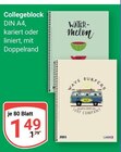 Collegeblock im Angebot bei GLOBUS in Völklingen Collegeblock Angebote bei GLOBUS Völklingen für 1,49 €