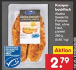 Aktuelle Lachs Angebote bei Netto Marken-Discount in Dresden Aktuelles Knusperbackfisch Angebot bei Netto Marken-Discount in Dresden ab 2,99 €