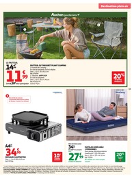 Prix et réduction Tabouret Pliant dans le prospectus Auchan Hypermarché en cours Offre Tabouret Pliant dans le catalogue Auchan Hypermarché du moment à la page 13