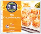 20 minis croque-monsieur jambon emmental surgelés - BLINI dans le catalogue Netto