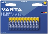 Longlife Power Batterien Angebote von VARTA bei Metro Reutlingen für 9,98 €