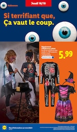 Prix et réduction Déguisement Enfant dans le prospectus Lidl en cours Offre Déguisement Enfant dans le catalogue Lidl du moment à la page 24