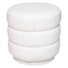 Pouf bouclette - Carrefour à Bourges Pouf bouclette en promo chez Carrefour Bourges à 39,99 €