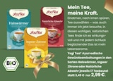 Ayurvedische Gewürzteemischungen von Yogi Tea im aktuellen VITALIA Reformhaus Prospekt für 2,99 €