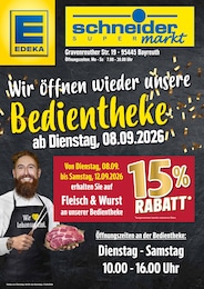 EDEKA Prospekt für Bayreuth mit 2 Seiten EDEKA Prospekt für Bayreuth: "Wir lieben Lebensmittel!", 2 Seiten, 08.09.2026 - 12.09.2026