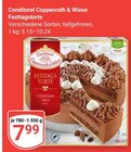 Festtagstorte von Conditorei Coppenrath & Wiese im aktuellen GLOBUS Prospekt