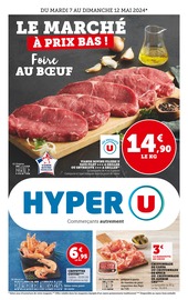 Catalogue Supermarchés Hyper U en cours à Saint-Lumine-de-Coutais et alentours, "LE MARCHÉ À PRIX BAS !", 12 pages, 07/05/2024 - 12/05/2024