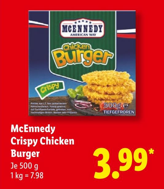 Crispy Chicken Burger