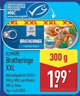 Bratheringe XXL im ALDI Nord Prospekt Bratheringe XXL von ALMARE im aktuellen ALDI Nord Prospekt für 1,99 €