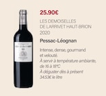 Promo Pessac-Léognan 2020 à 25,90 € dans le catalogue Monoprix Toulon à Toulon