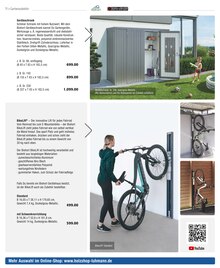 Fahrrad im aktuellen Holz-Zentrum-Luhmann Prospekt (Braunschweig) Fahrrad im Holz-Zentrum-Luhmann Prospekt "Ideen fĂŒr den AuĂenbereich" mit 77 Seiten (Braunschweig)