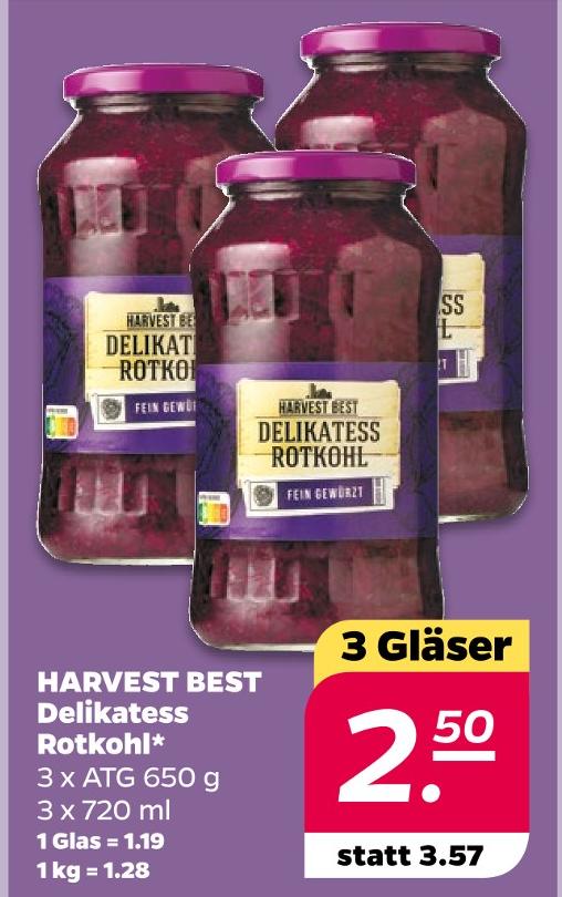 Delikatess Rotkohl