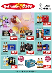 Aktueller Getränke Oase Getränkemärkte Prospekt in Oer-Erkenschwick und Umgebung, "Aktuelle Angebote" mit 2 Seiten, 30.03.2026 - 04.04.2026