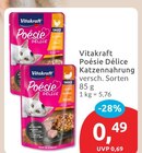 Poésie Délice Katzennahrung von Vitakraft im aktuellen budni Prospekt