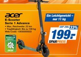 E-Scooter Serie 1 Advance Angebot in Klein Rönnau E-Scooter Serie 1 Advance im aktuellen Prospekt bei expert in Klein Rönnau