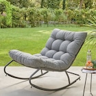 Fauteuil à bascule alissas en promo chez Super U Villeurbanne à 89,00 €