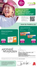 Apotheken Prospekt von mea - meine apotheke in Neuhausen Aktueller mea - meine apotheke Apotheken Prospekt für Neuhausen: Unsere Juli-Angebote mit 4} Seiten, 01.07.2026 - 31.07.2026