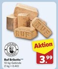 Ruf Briketts Angebote von Peter Bruns bei combi Cuxhaven für 3,99 €