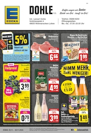 EDEKA Prospekt: "Aktuelle Angebote", 24 Seiten, 25.11.2024 - 30.11.2024