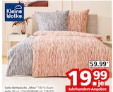 Segmüller Pulheim - Satin-Bettwäsche „Mino“ Angebot im Prospekt Satin-Bettwäsche „Mino“ bei Segmüller im Pulheim Prospekt für 19,99 €
