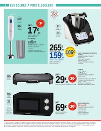 Offre Appareil de cuisson dans le catalogue E.Leclerc du moment à la page 6