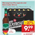Pils Legende oder Naturradler Zitrone bei Netto Marken-Discount im Spremberg Prospekt für 9,99 €