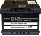 Starterbatterie 12 Volt 44 Ah Angebote von BIG bei toom Baumarkt Seevetal für 39,99 €