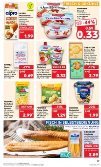 Joghurt im Kaufland Prospekt "Aktuelle Angebote" mit 52 Seiten (Rostock)