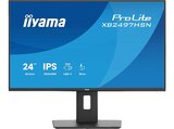 iiyama ProLite XB2497HSN-B1 60,5cm 23,8" IPS LED-Monitor Full-HD 100Hz HDMI DP-in/out DaisyChain USB3.2 USB-C Dock 65W RJ45 Höhenverstellung Pivot 23,8 Zoll Business Monitor 1 ms Reaktionszeit 100 Hz von IIYAMA im aktuellen MediaMarkt Saturn Prospekt für 182,99 €