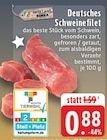 Deutsches Schweinefilet im Angebot bei E center in Herten Deutsches Schweinefilet Angebote von EDEKA bei E center Herten für 0,88 €