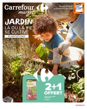 Terreau Angebote im Prospekt "JARDIN LÀ OÙ LA VIE SE CULTIVE" von Carrefour Market auf Seite 1