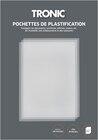 Pochettes de plastification - TRONIC en promo chez Lidl Pochettes de plastification - TRONIC dans le catalogue Lidl