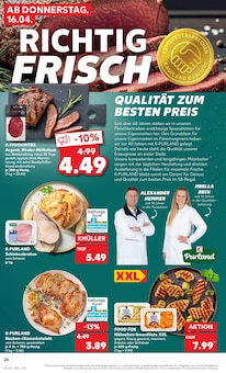 Braten im Kaufland Prospekt "Aktuelle Angebote" mit 56 Seiten (Cottbus)