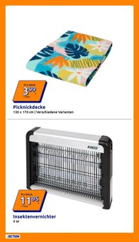 Picknickdecke im Action Prospekt "Wochenangebote" mit 35 Seiten (Aachen)