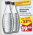 Glaskaraffe Duopack im Angebot bei combi in Osnabrück Glaskaraffe Duopack Angebote von sodastream bei combi Osnabrück für 19,99 €