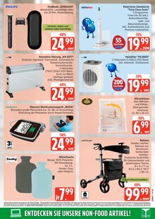 Blutdruckmessgerät im aktuellen E center Prospekt (Rostock) Blutdruckmessgerät im E center Prospekt "Top Angebote" mit 36 Seiten (Rostock)